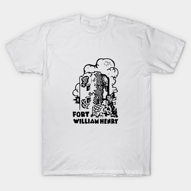 Fort William Henry - Maine T-Shirt by xam